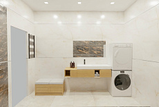 Проект ванной комнаты от Алдабаевой Жанны